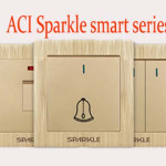 ACI Sparkle smart series 3 Gang 1 way switch - Errow