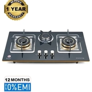 RFL Gas Stove Built In Gls Hob Marigold 3 Burner (LPG/NG)