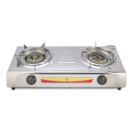 RFL Double Stainless Steel Auto Gas Stove 2-04 SRB (LPG/NG)